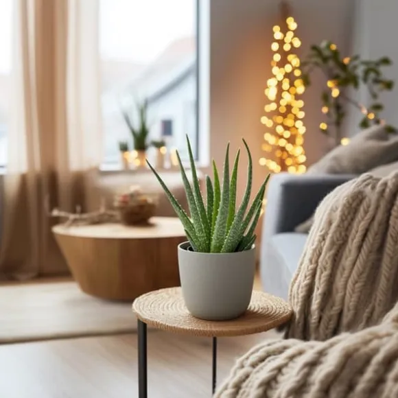 Aloe vera - Aloe barbadensis - Højde 25-40cm - Pot 10,5cm