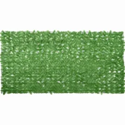 Altanafskærmning med grønne blade - Privatlivsskærm | Størrelse: 300x150 cm