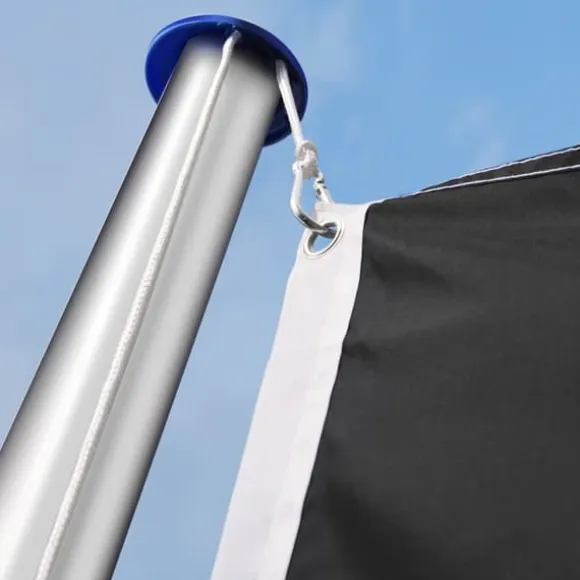 Aluminium flagstang - justerbar højde - Tyskland