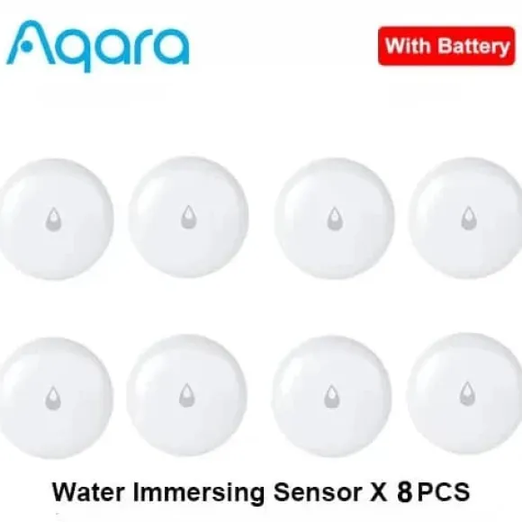 Aqara Vanddykning Sensor, IP67 Vandtæt, Zigbee Kommunikation,8X vandsensor
