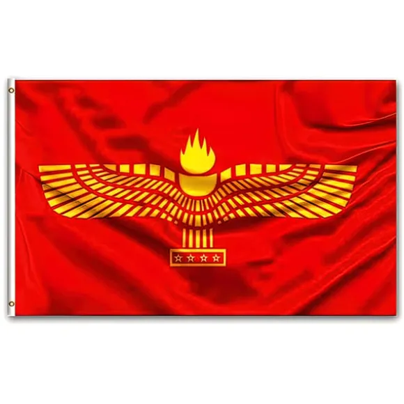 Arameisk-Syrianska Flag - 150 x 90 cm