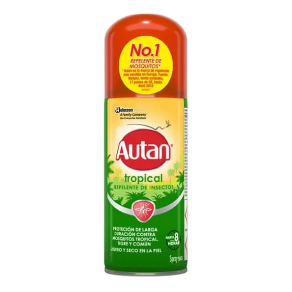 Autan Tropical Repellent Dry Spray 100ml
