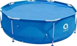Avenli 305 cm Familie Oppustelig Pool Sæt med Pumpe, Ideel til Børn & Sommerfest