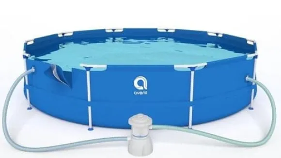 Avenli 420 cm Opsætningspoolsæt med Pumpe - Komplet & Budgetvenlig