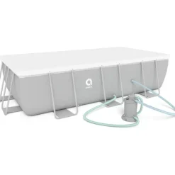 Avenli Rammepool 400X200X99 Cm med sandfilterpumpe - Komplet sæt