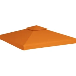 Baldakin til havepavillon 3x3 m 310 g/m² orange - Baldakin - Baldakiner - Home & Living