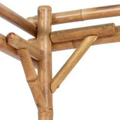 Bambus pergola til haven - Stabil base til klatreplanter | Størrelse: 170x170x220 cm