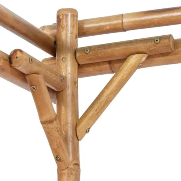 Bambus pergola til haven - Stabil base til klatreplanter | Størrelse: 170x170x220 cm