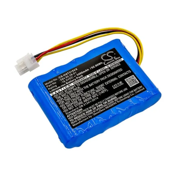 Batteri til Husqvarna og Gardena med en kapacitet på 3400 mAh