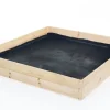 Begynders Forhøjet Bed 80x80x20cm - Nem opsætning, Højkvalitets fyr, Inkluderer ukrudtsbarriere