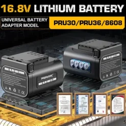Beskærer, Effektiv Skæreevne, Letvægtsdesign,to batterier, CS-1og pru36
