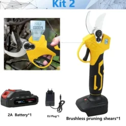 Beskærersaks, kompatibel med 18V batterisystemer, letvægtsdesign,kit2