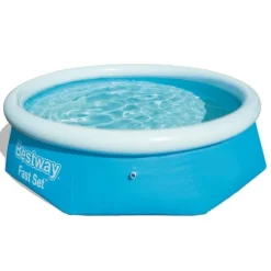 Bestway Fast Set oppusteligt badebassin 244x66 cm rund 57265
