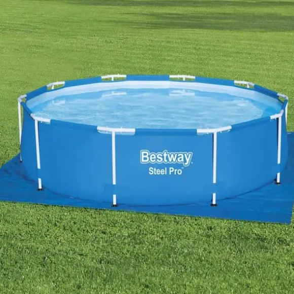 Bestway Flowclear poolunderlag 335 x 335 cm | Beskyttelse mod slid | Størrelse: 335 x 335 cm