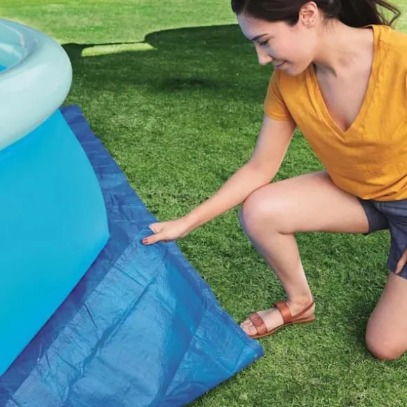 Bestway Flowclear poolunderlag 335 x 335 cm | Beskyttelse mod slid | Størrelse: 335 x 335 cm