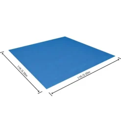 Bestway Flowclear poolunderlag 335 x 335 cm | Beskyttelse mod slid | Størrelse: 335 x 335 cm
