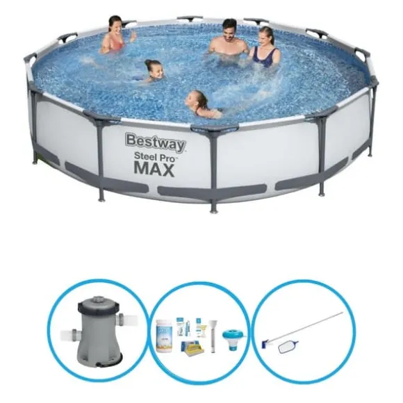 Bestway Pool Steel Pro MAX - Poolsæt - 366x76 cm