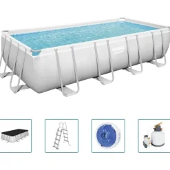 Bestway Power Steel swimmingpool 549x274x122 cm rektangulær