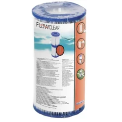 Bestway Rectangular Steel Pro Swimming Pool - 300 x 201 x 66 cm - Blå - Inklusive Tilbehør CB19