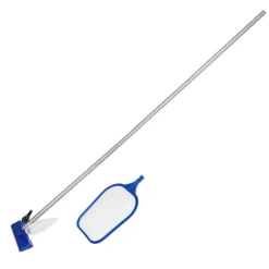 Bestway Round Oppustelig Fast Set Swimming Pool - 305 x 66 cm - Blå - Inklusive Tilbehør CB58