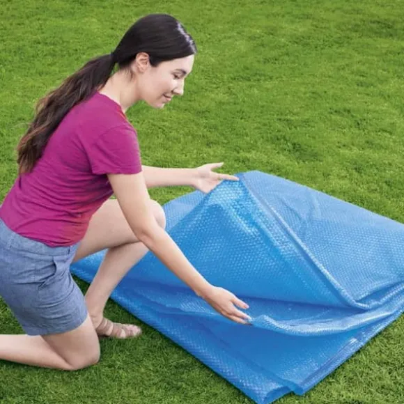 Bestway solopvarmet poolovertræk 427 cm - Hold vand og varme inde | Størrelse: 427 cm