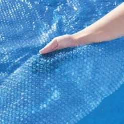 Bestway solopvarmet poolovertræk Flowclear 356 cm | Farve: Blå | Størrelse: 356 cm