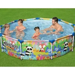 Bestway Steel Pro MAX swimmingpool - Fritstående rund pool | Størrelse: 274x66 cm