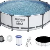 Bestway Steel Pro Max 549x122 cm grå - komplet sæt