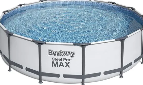 Bestway Steel Pro Max 549x122 cm grå - komplet sæt