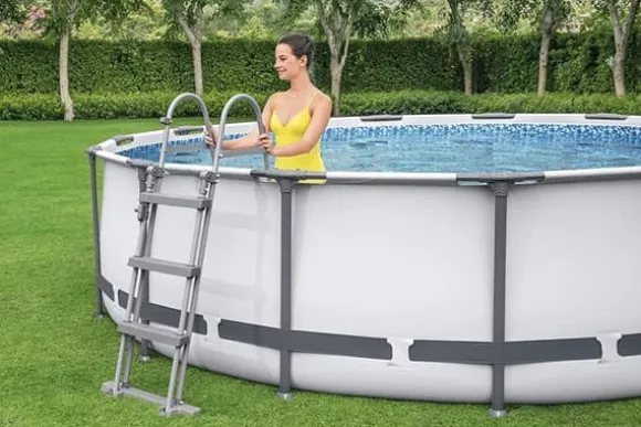 Bestway Steel Pro Max 549x122 cm grå - komplet sæt