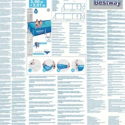 Bestway Steel Pro swimmingpool 300x201x66 cm
