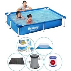 Bestway Steel Pro 221x150x43 cm - Pool Deal