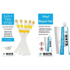 Bestway Swimming Pool Fast Sæt 305x66 cm - Swimming Pool Bundle