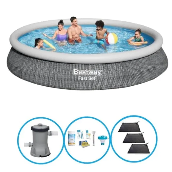Bestway Swimming Pool Fast Set - 457x84 cm - Swimming Pool Deal