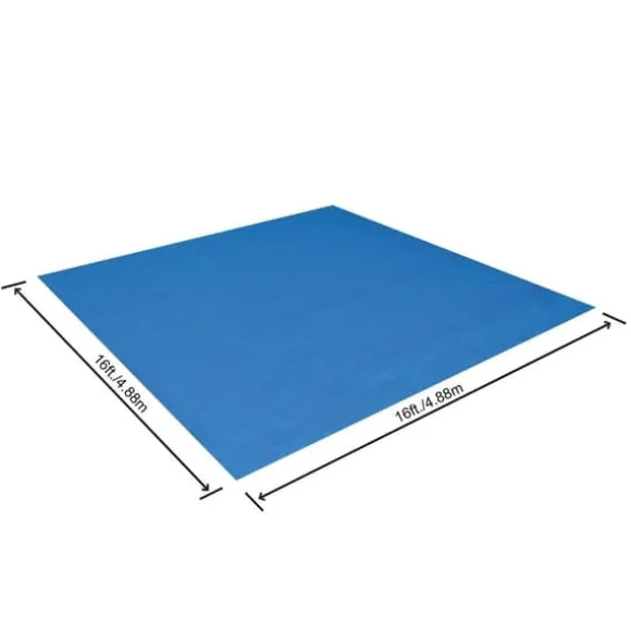 Bestway swimmingpool - Hurtigt sæt - 366 x 76 cm - Inklusiv WAYS vedligeholdelsespakke, filterpumpe og jordklud