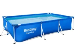 Bestway swimmingpool - Steel Pro - 300 x 201 x 66 cm - Inklusiv WAYS vedligeholdelsespakke