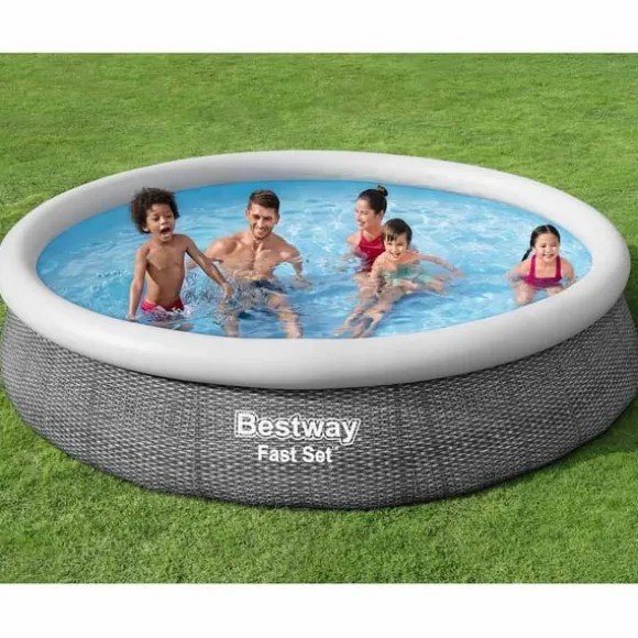 Bestway swimmingpoolsæt 366x76 cm rund