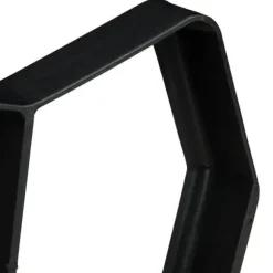Betonform, 4x42x42 cm, Sort