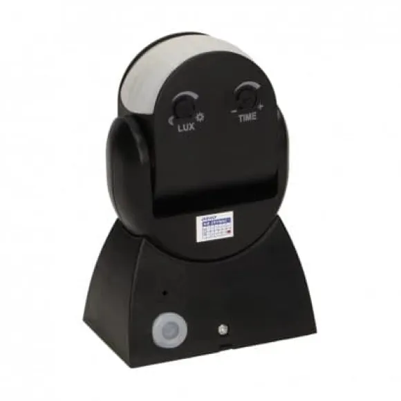 BEVÆGELSESSENSOR 180 GRADER IP65 1200W SORT - ON-CR-236/B
