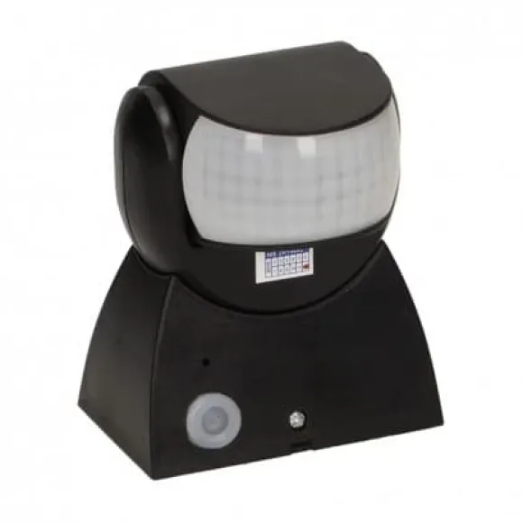 BEVÆGELSESSENSOR 180 GRADER IP65 1200W SORT - ON-CR-236/B