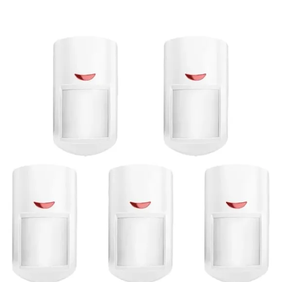 Bevægelsessensor Detektor, Kæledyrsvenligt Design, Smart Home Kompatibel,5PC 433MHz Sensor
