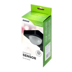 Bevægelsessensor, max. rækkevidde 20m, OR-CR-259/B, sort