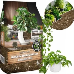 BIGOS jord til grønne stueplanter BIOVITA 8l