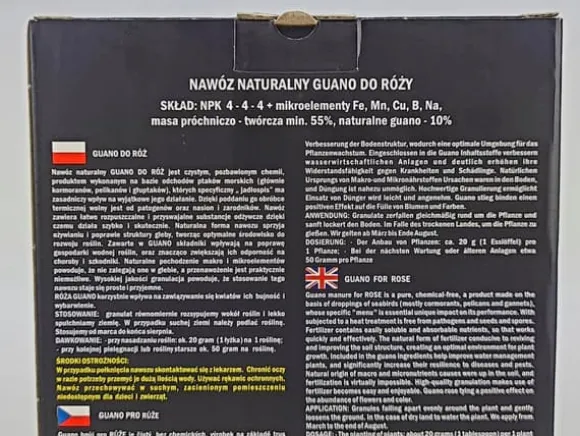 BIONAT GUANO GØDNING TIL ROSER 1 KG ØKOLOGISK