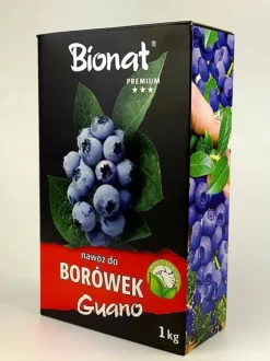 BIONAT GUANO-GØDNING TIL BLÅBÆR OG ANDRE SYREFARLIGE GØDNINGSMIDLER 1 KG ØKOLOGISK