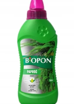 Biopon Gødning til Bregner 0,5L Specialiseret præparat til pleje af bregner