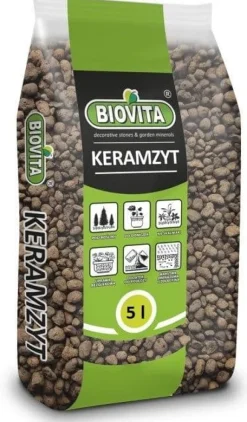 BIOVITA GARDENING EKSPANDERET DRUEVÆSKE ideel til dræning 8-16MM 5L