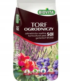 BIOVITA SURTØRV til blåbær og syreholdige planter pH 3,5-4,5 50L