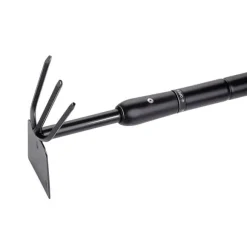 Black+Decker Teleskopisk Kultivator med Hakke: Justerbar Haveværktøj