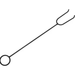 Bålfad med ildrager 70 cm - Stål | Størrelse: XXL